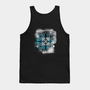 Turquoise colors of the Southwest Tank Top